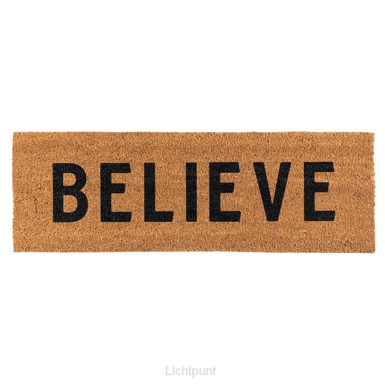 Doormat Believe