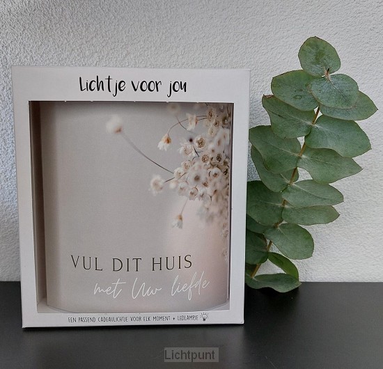 Vul dit huis met Uw liefde