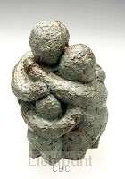 Beeld 11d blijf een kind 12cm groen