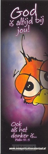 Boekenlegger bijbeltje God is altijd bij