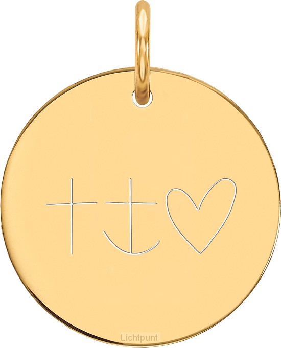 Geloof hoop en liefde 15 mm