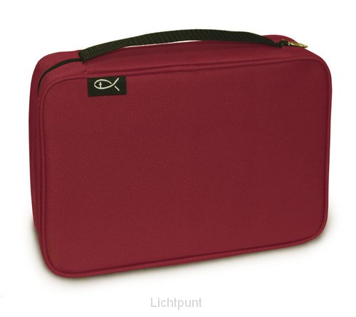 Basic Biblecover Large Burgundy