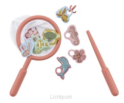 Badspeelgoed visspel roze