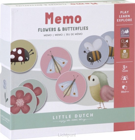 Memo (spel)  Flowers & Butterflies