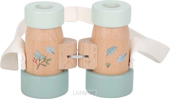Houten verrekijker Blauw Forest Friends