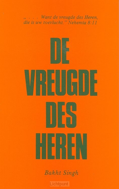 Vreugde des Heren