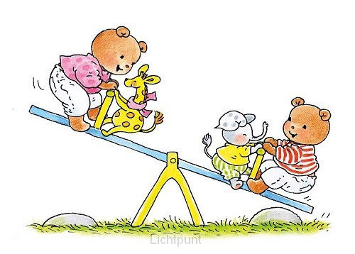 Ansichtkaart 15x10,5 op de wip