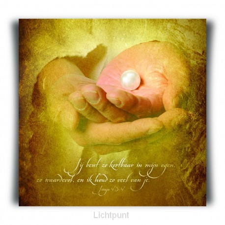 Choice kaartje parel