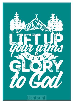 Kadobord lift up your arms