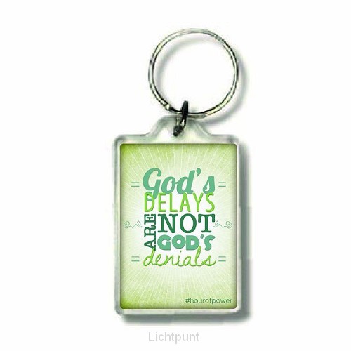 Sleutelhanger Gods delays