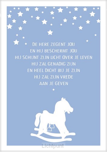 Kaart de Here zegent jou