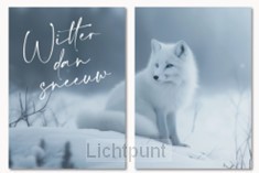 Tweeluik A3 Witter dan sneeuw