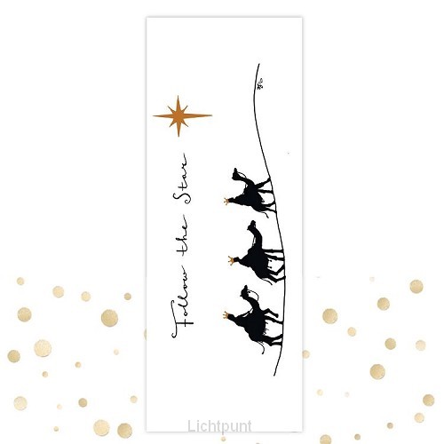 Boekenlegger follow the star