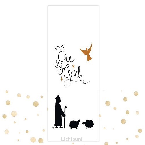 Boekenlegger ere zij God