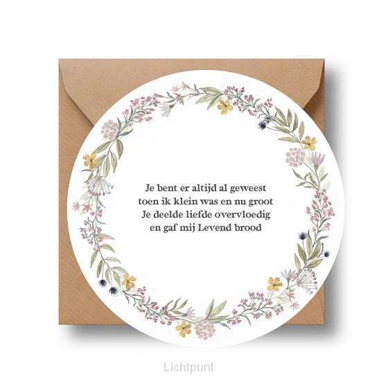 Cirkelcadeau je bent er altijd al gewees