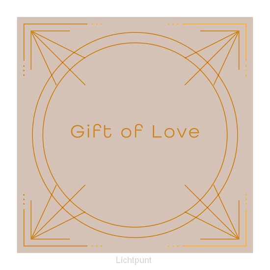 Kerstkaart ''Gift of Love''