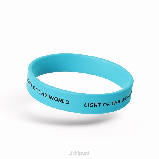 Siliconen armband glow in the dark Light