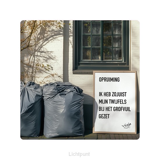 Visje bordje Opruiming