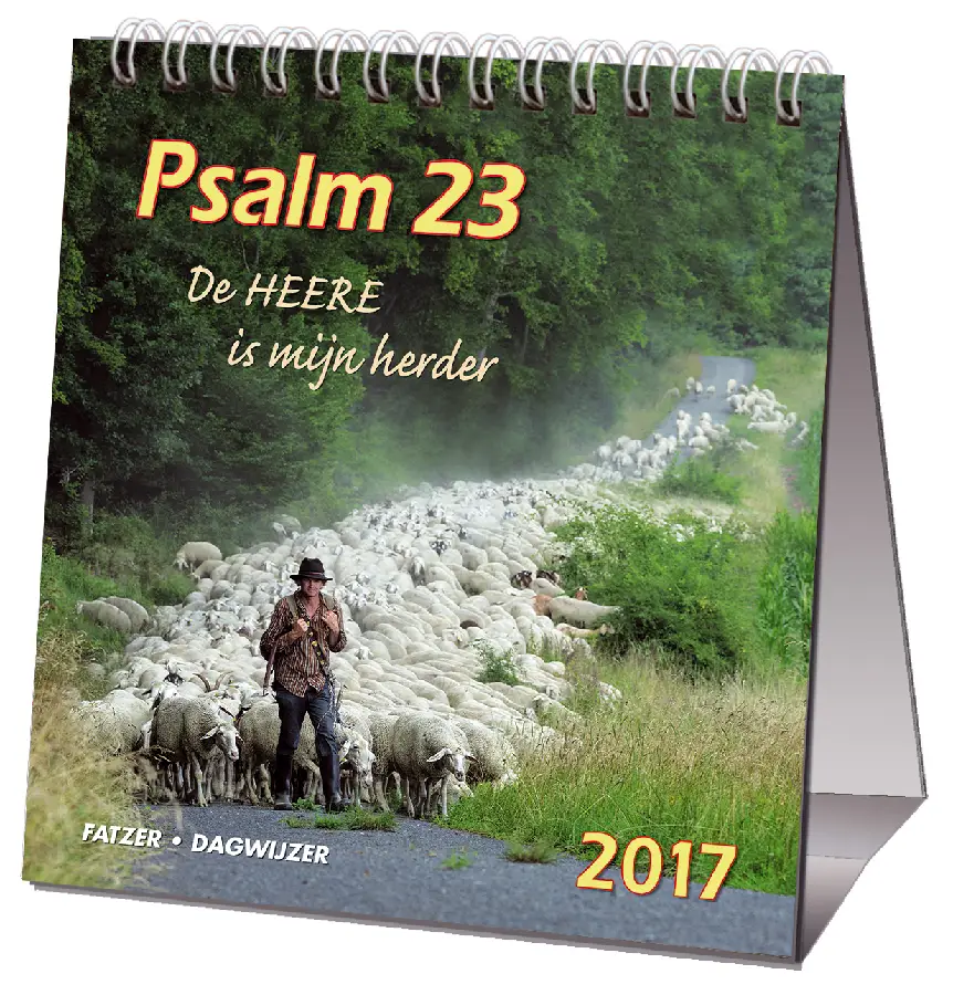 Kalender 2017 psalm 23 s.v.