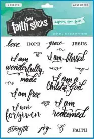 Stickers who am I in Christ