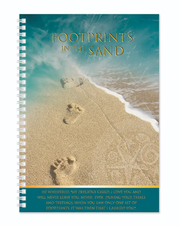 Softcover journal Footprints