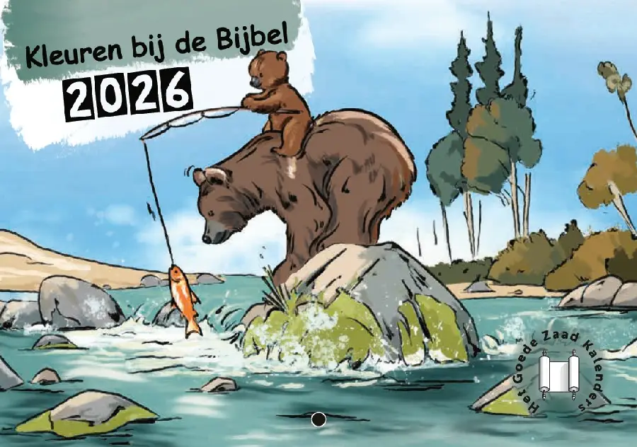 Kalender 2025 kleuren bij de bijbel