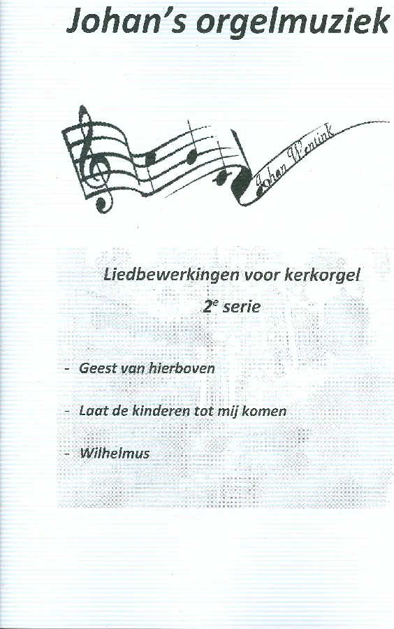 Liedbewerking serie 2 voor orgel