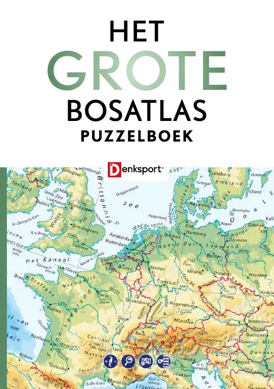 Grote Bosatlas puzzelboek