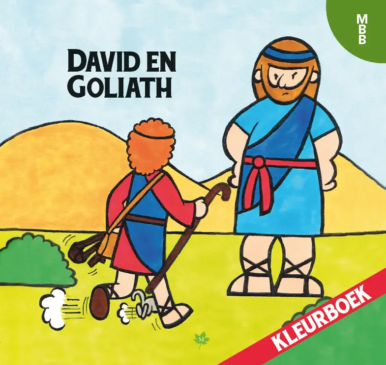 David en goliath kleurboek