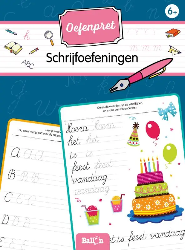 Schrijfoefeningen 6+