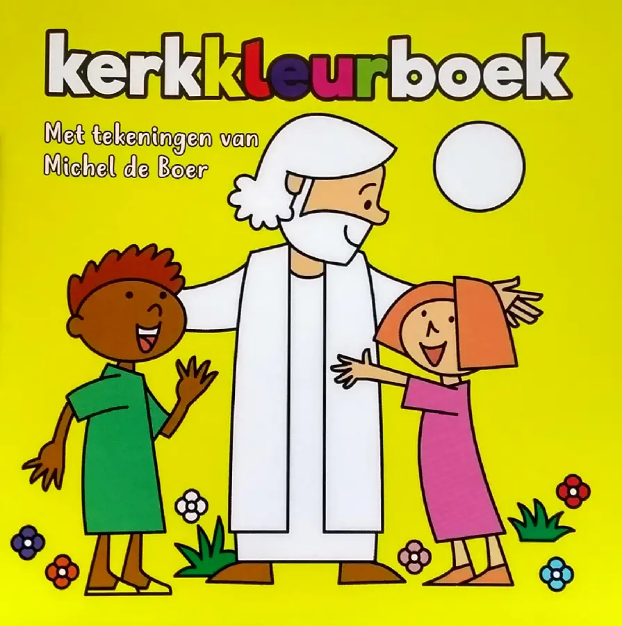 Kerkkleurboek 2 GEEL