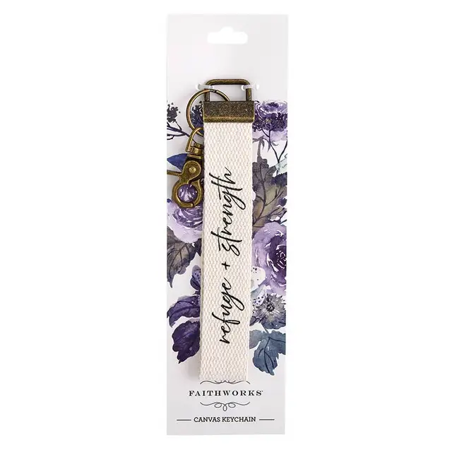 Keychain Refuge and strength