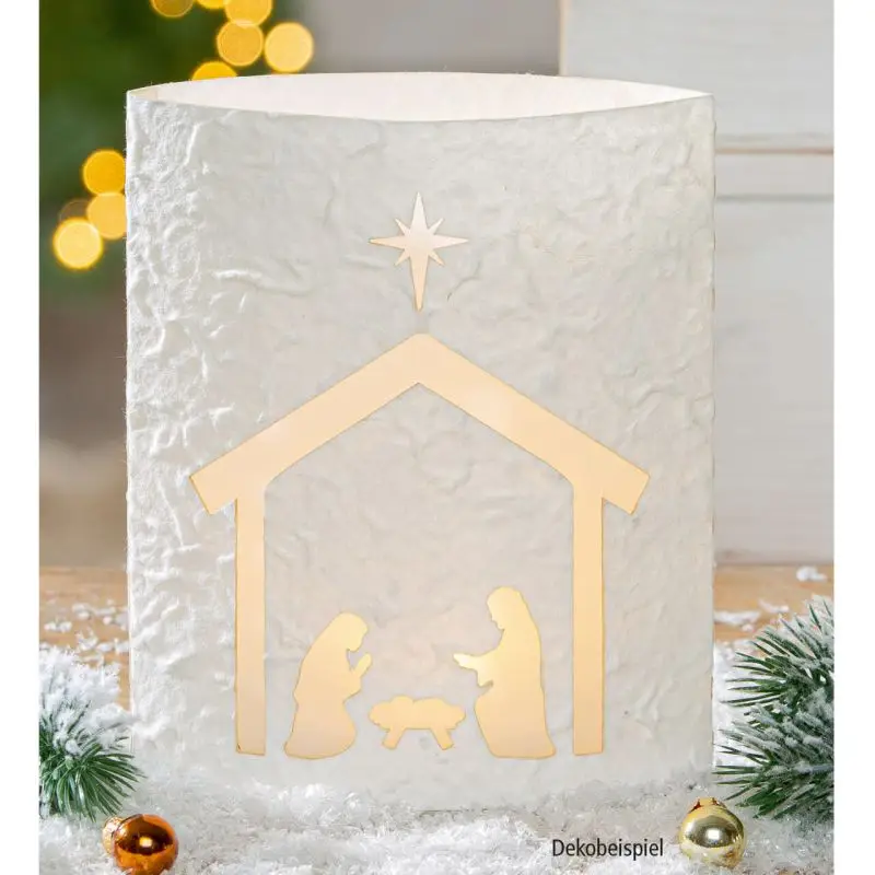 Led-Papierlantraarn Kribbe