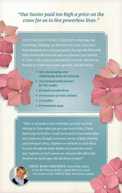 NLT - THRIVE Devotional Bible