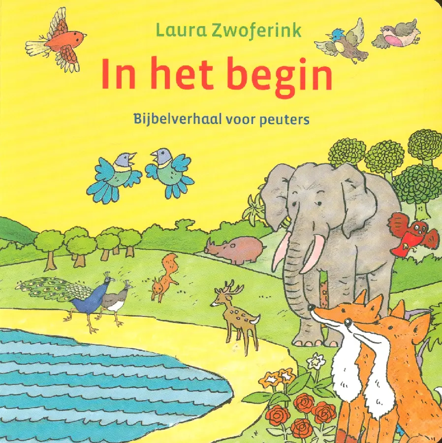 In het begin kartonboek *