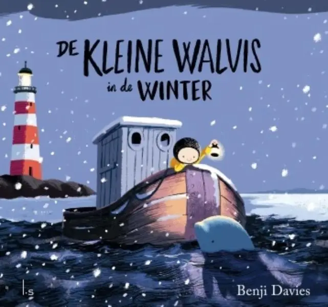 Kleine walvis in de winter