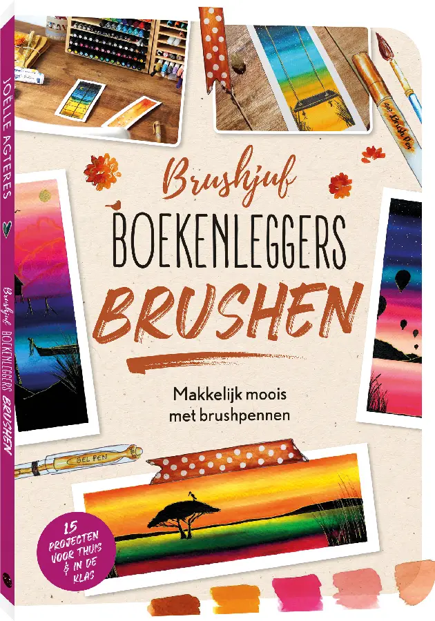 Boekenleggers brushen
