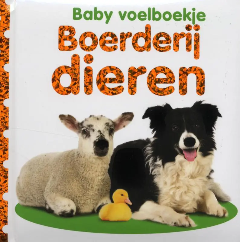 Baby voelboekje boerderij