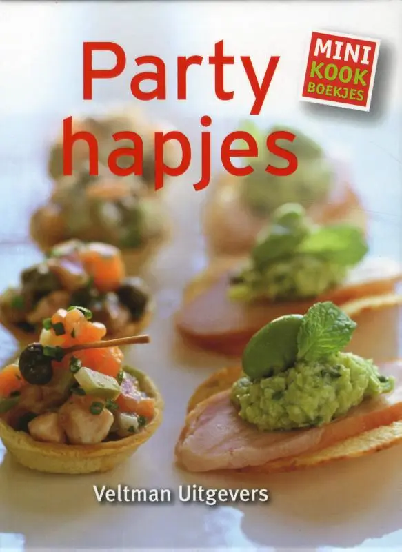 Minikookboekje partyhapjes