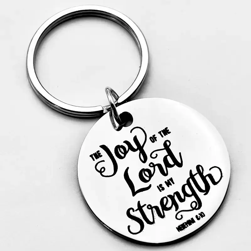 Keyring Metal Joy of the Lord