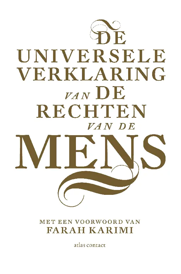 Universele verklaring rechten van de men