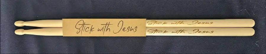 Drumsticks Naturel 7A Stick with Jesus