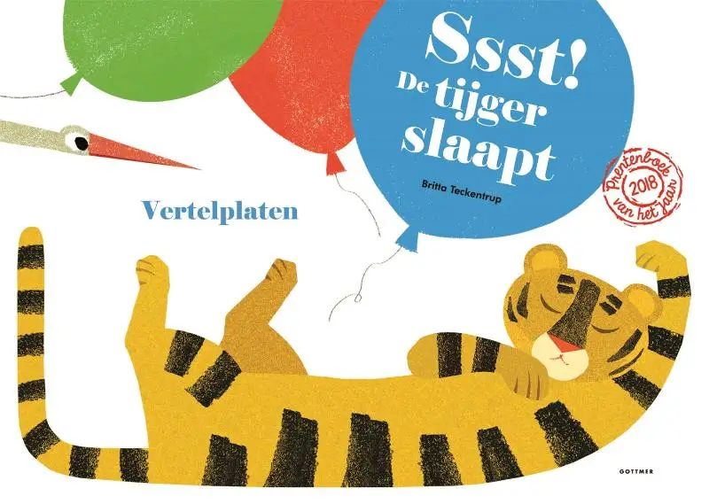 Ssst! de tijger slaapt!