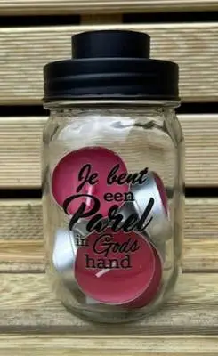 Theelichthouder glas incl 12 geurlichten