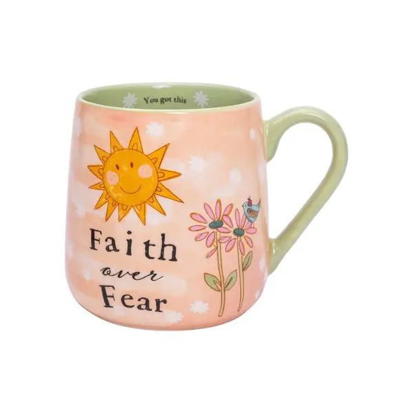 Mug Faith over fear