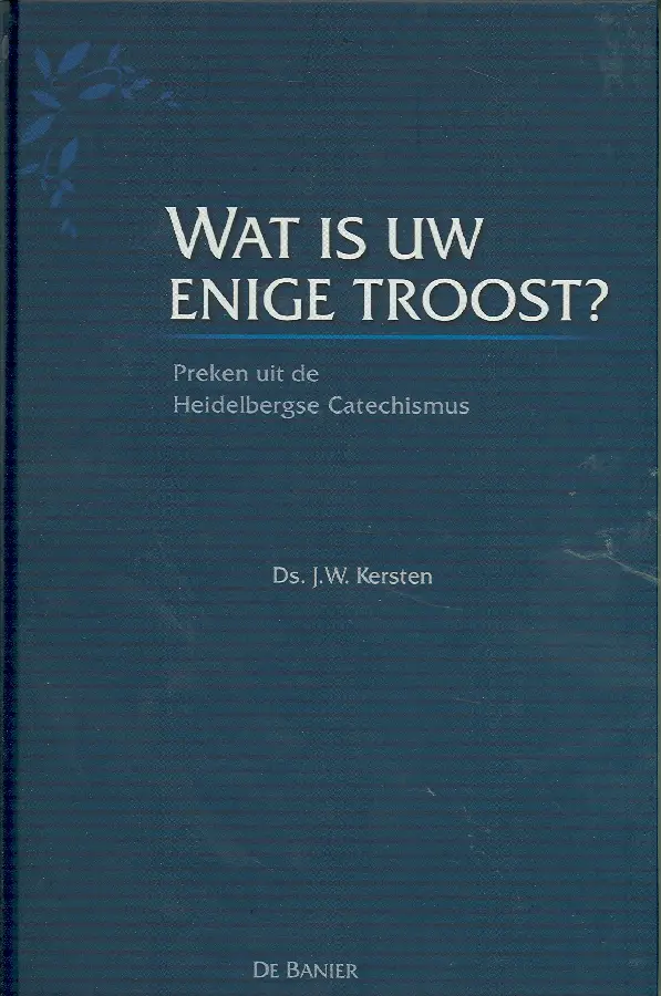 Wat is uw enige troost  POD