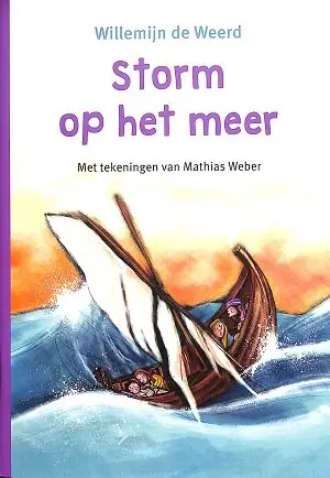 Storm op het water