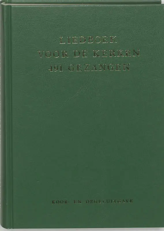Liedboek 5609 groen koorbundel 491gezang