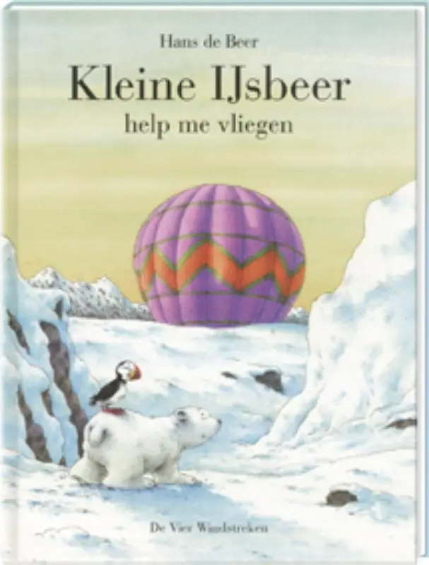 Kleine ijsbeer help me vliegen