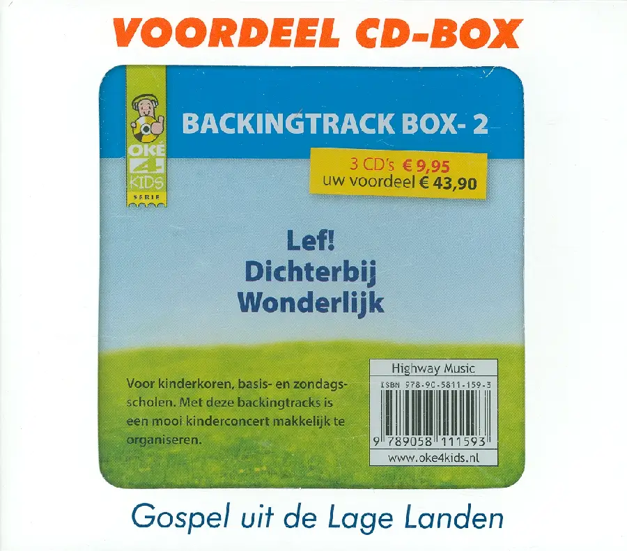 Pakket BACKINGTRACK 2  (3 cd's)